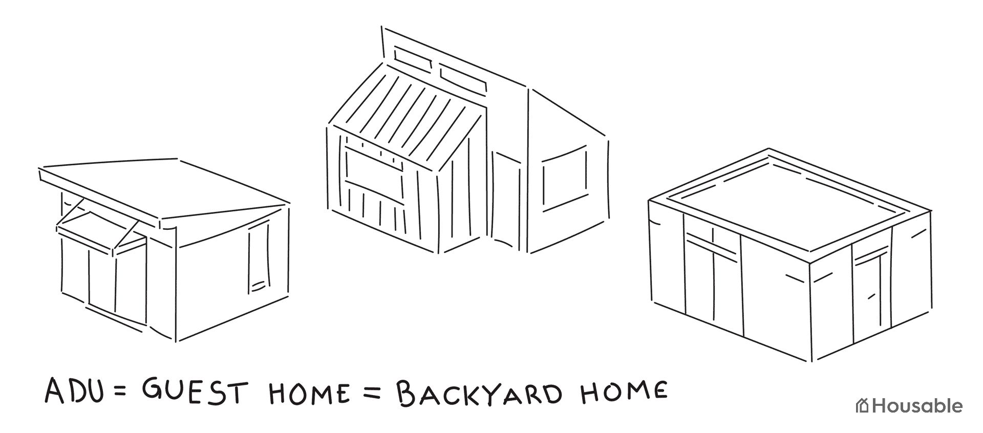 Accessory Dwelling Unit called guest homes or backyard homes.